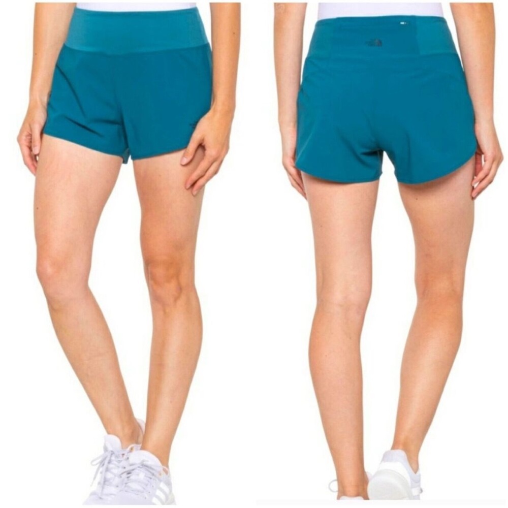 THE NORTH FACE Arque Shorts in Blue Coral, Size L, NWT - Picture 3 of 16